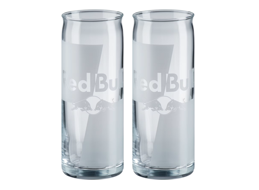 Red Bull Racing Logo Glasses Set of 2