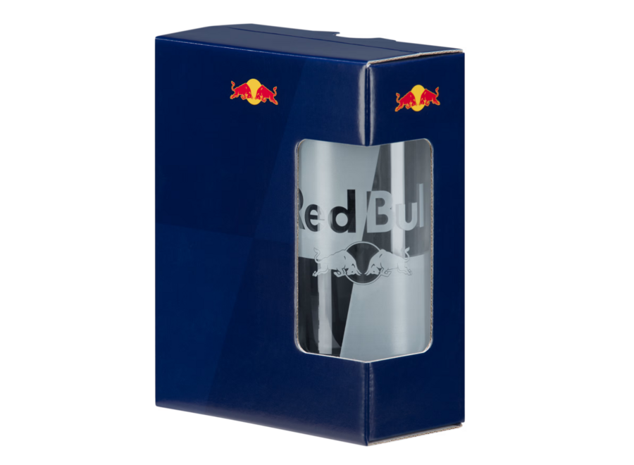 Red Bull Glasses Set of 2 in box