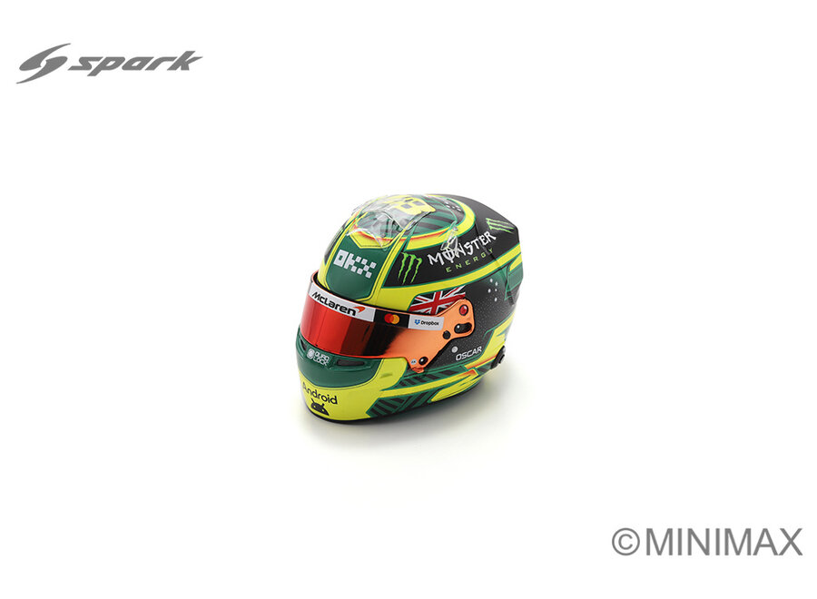 Spark McLaren Oscar Piastri Helmet Australian GP 2026 1:5