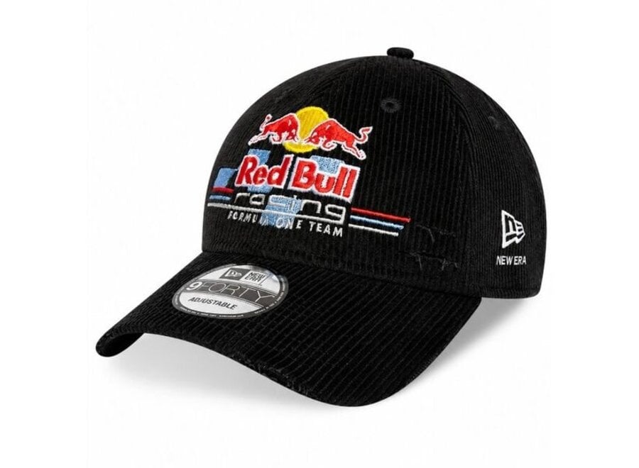 Red Bull Racing Corduroy Cap Zwart