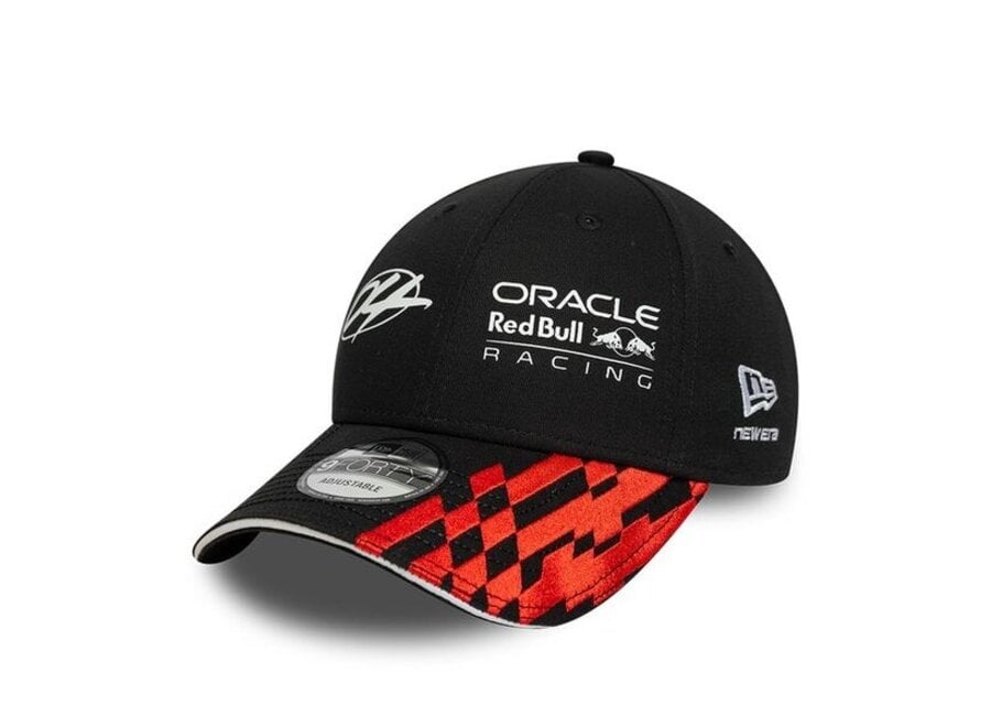 Red Bull Racing Flag Cap Zwart