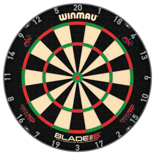 Winmau Sisalový Terč Winmau Blade 6 Triple Core PDC     - Profesionální