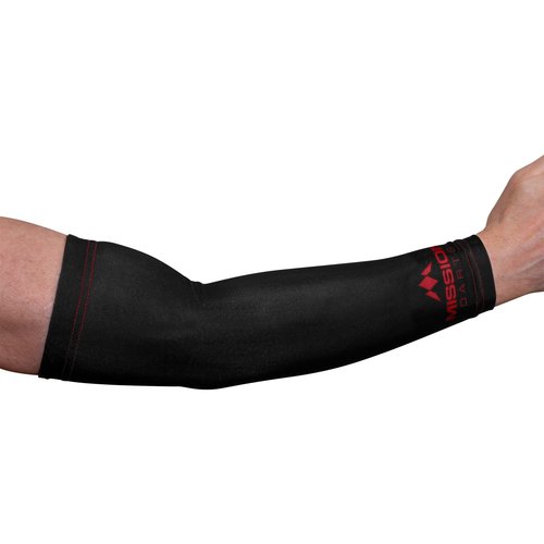 Mission Mission Arm Sleeve Logo Red (2pcs)