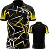 Arraz Arraz Flare Dartshirt Black & Yellow