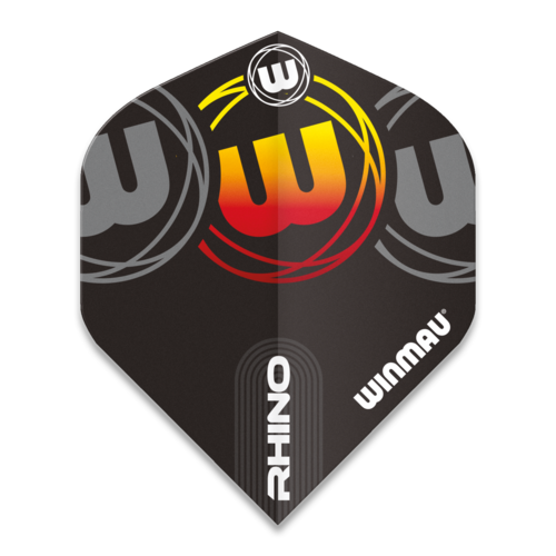 Winmau Letky Winmau Rhino Extra Thick Logo Gradient Yellow V1