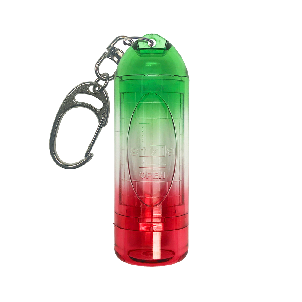 L-Style Spitzencase Tri Color - Aufbewahrungsbox Für Softdartspitzen Mit Karabiner