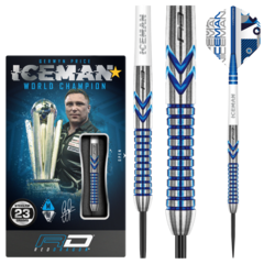 Red Dragon Gerwyn Price Iceman Contour 90% - Šipky Steel