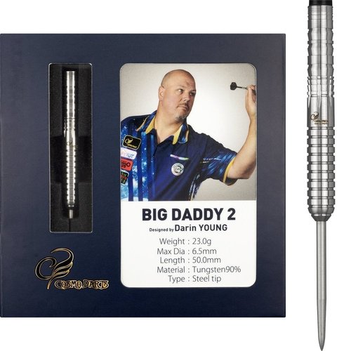 Cosmo Darts Cosmo Darts - Darin Young Big Daddy 2 90% - Šipky Steel