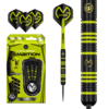 Winmau Winmau Michael van Gerwen Ambition Black Coated Brass - Šipky Steel