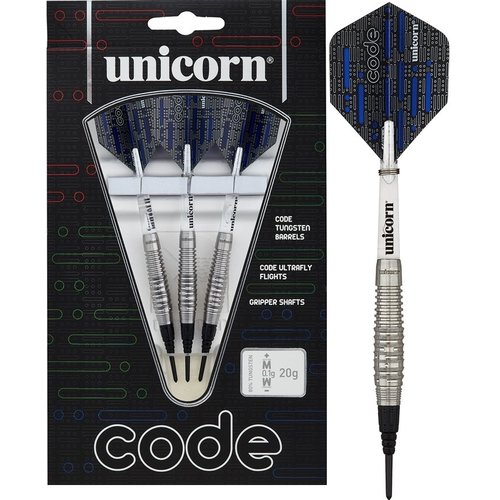 Unicorn Unicorn Code 80% Blue - Šipky Soft