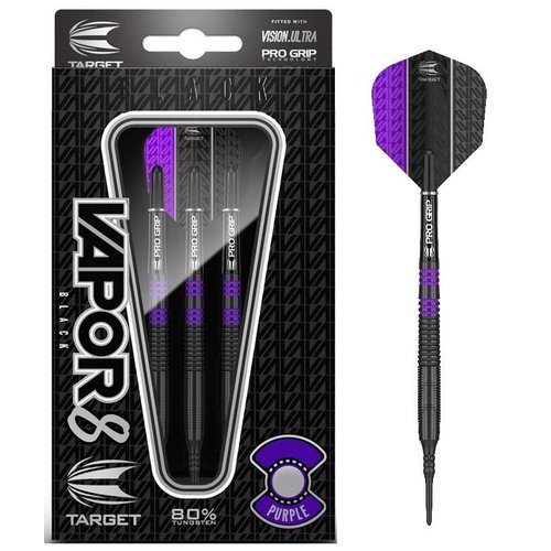 Target Target Vapor-8 Black-Purple 80% - Šipky Soft