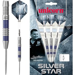 Unicorn Gary Anderson Silverstar 80% P2 - Šipky Steel