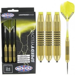 McKicks Speedy Yellow Brass 24 gram - Šipky Steel