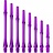 Násadky Cosmo Darts Fit Gear Slim - Clear Purple - Spinning