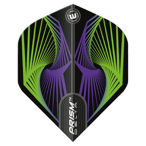 Winmau Letky Winmau Prism Delta Wave Green & Purple