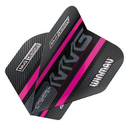 Winmau Letky Winmau Prism Alpha Black MVG Pink