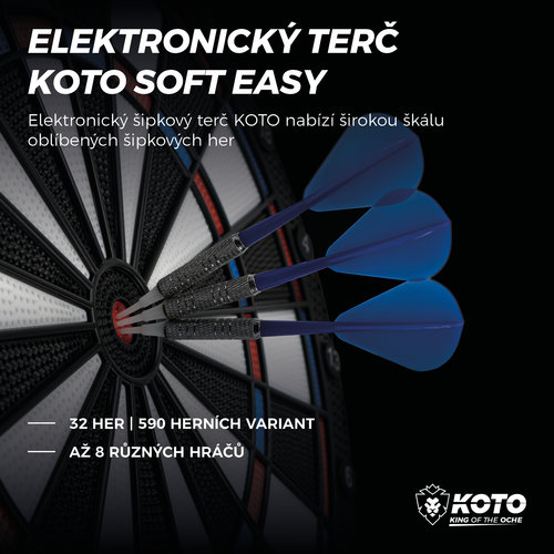 KOTO Elektronický Terč KOTO Soft Easy