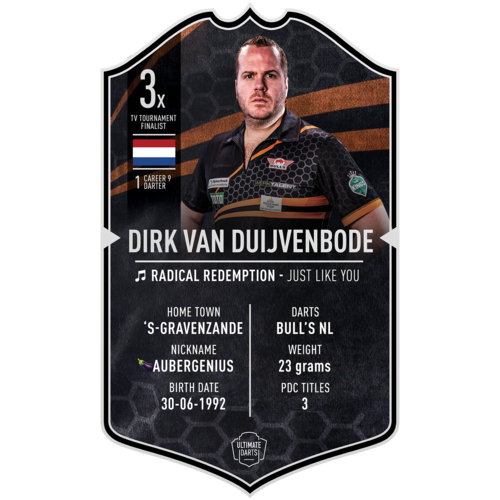 Ultimate Darts Ultimate Darts Card Dirk van Duijvenbode