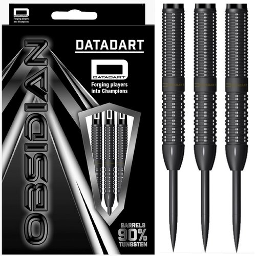 DATADART DATADART Obsidian 90% Straight Black PVD - Šipky Steel