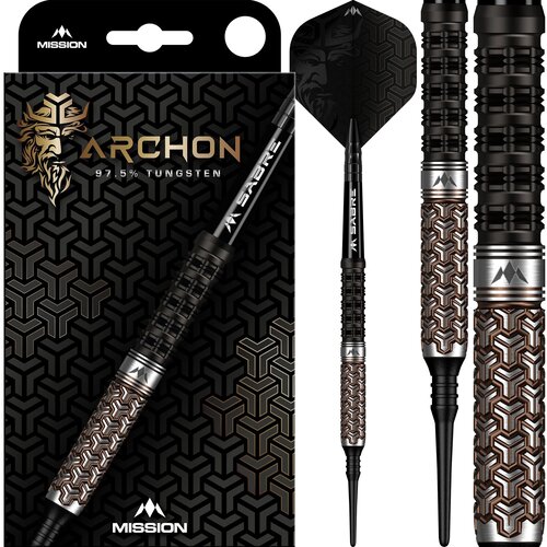 Mission Mission Archon Black & Bronze 97,5% - Šipky Soft