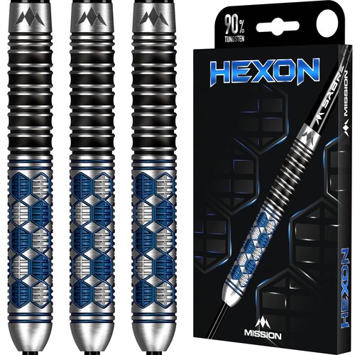 Mission Mission Hexon Blue 90% - Šipky Steel