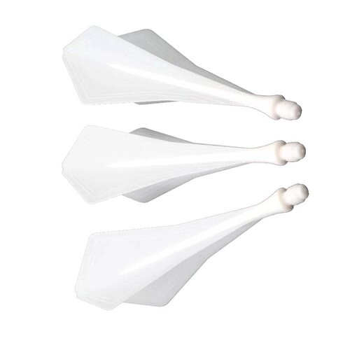 CUESOUL Letky Cuesoul - TRAJ AK8 Integrated Dart Flights - Diamond Shape - White