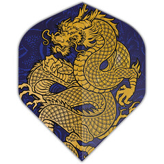 Letky Dartshopper Dragon Blue NO2