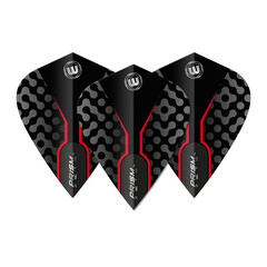 Letky Winmau Prism Zeta Kite Black/Red