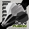 Winmau Letky Winmau Fusion Solid Black