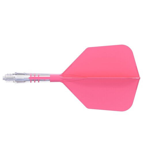 CUESOUL Letky Cuesoul ROST T19 Integrated Dart Flights Big Wing Carbon Pink