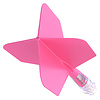 CUESOUL Letky Cuesoul ROST T19 Integrated Dart Flights Big Wing Carbon Pink