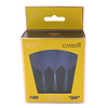 CUESOUL Letky Cuesoul ROST T19 Integrated Dart Flights Big Wing Carbon Blue