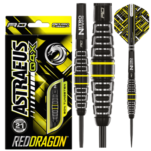 Red Dragon Red Dragon Astraeus Q4X Torpedo 90% - Šipky Steel