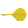 CUESOUL Letky Cuesoul ROST T19 Integrated Dart Flights Big Standard Wing Carbon Yellow