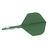 CUESOUL Letky Cuesoul ROST T19 Integrated Dart Flights Small Standard Wing Carbon Green