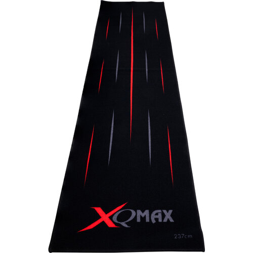 XQMax Darts XQ Max Carpet Black Red 237x60 - Koberec pod Terče