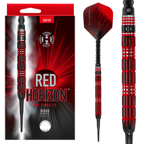 Harrows Harrows Red Horizon 90% Soft tip - Šipky Soft