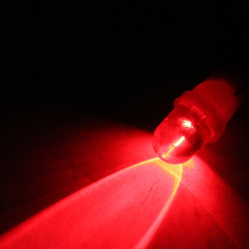 T10 W5W 24Volt 1x LED bol licht :Rood T10 W5W 24Volt 1x LED bol licht :Rood