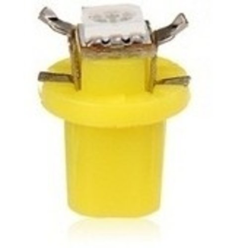 B8.5D 1D 1x LED 5050 SMD geel B8.5D 1D 1x LED 5050 SMD geel