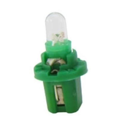 B8.5D 1x LED Rond groen B8.5D 1x LED Rond groen
