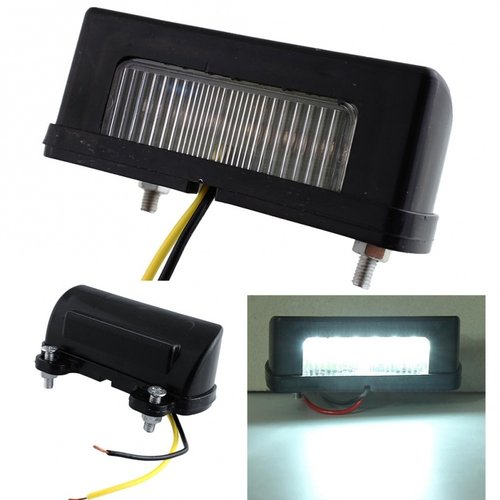 LED kenteken unit 6x LED 12V/24V LED kenteken unit 6x LED 12V/24V