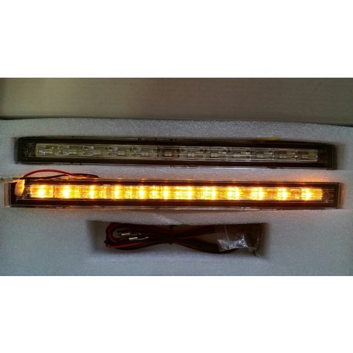 Dual color switchback DRL wit/geel Dual color switchback DRL wit/geel
