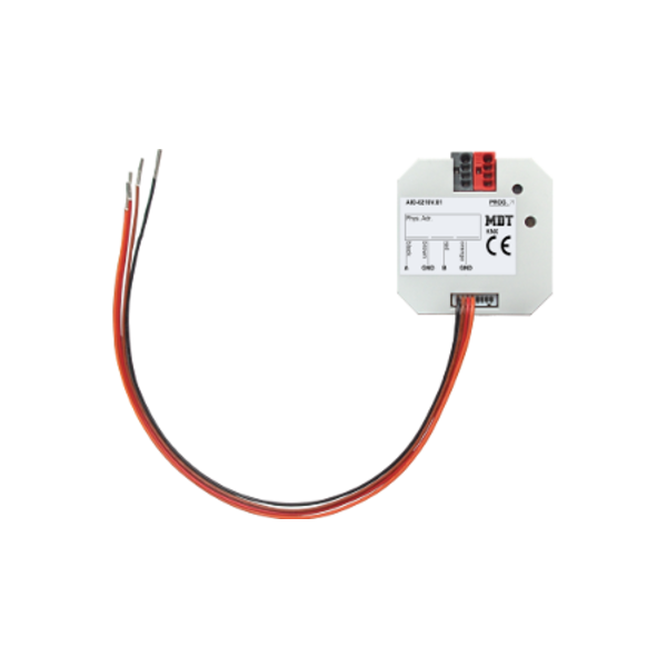 MDT KNX Analog Input/Output Flush-mounted 0-10 V | 2-fold