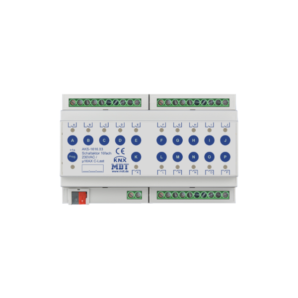 MDT 24-facher Schaltaktor AKS Standard 16A C-Last