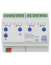 MDT 4 voudige Dimaktor AKD 6TE Din rail , 230VAC, 250W