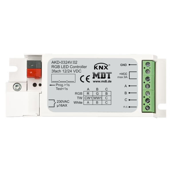 MDT Controller LED a 3 canali 12/24V CV LED o RGB