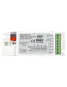MDT Controller LED a 4 canali 12/24V CV LED o RGBW, Tunable White