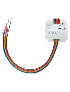 MDT 4-fold Push Button Interface Flush, Potential-free, LED Output