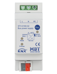 MDT 160mA KNX Busspannungsversorgung mit integrierter Drossel 2TE REG