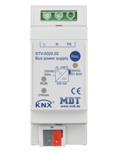 MDT 320 mA KNX Busspannungsversorgung mit integrierter Drossel 2TE REG